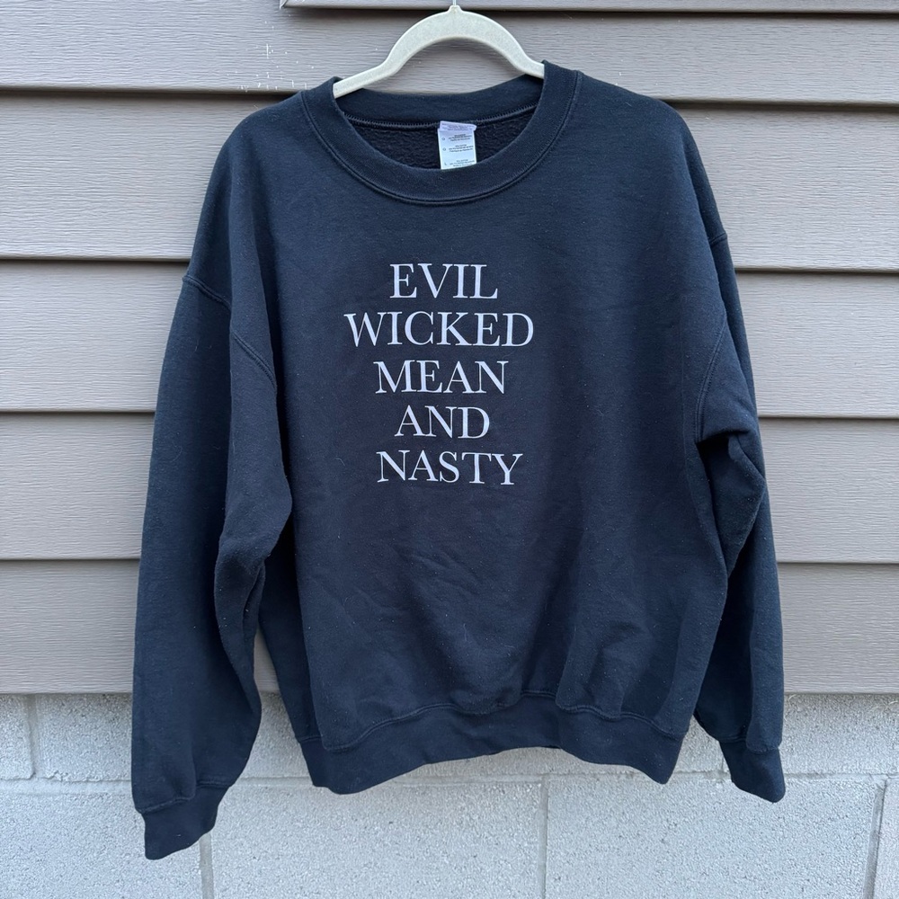Goth sweatshirt